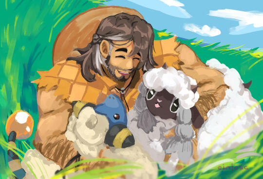 Fields of Mistria Hayden x Pokemon